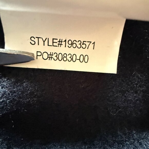 PrAna Size S Nautical Blue Navy Ziller Wool Blend Cropped Hoodie Sweatshirt - Picture 7 of 15